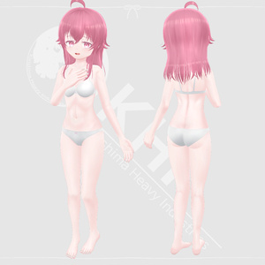 オリジナル3Dモデル『シノ2 -Shino2-』 缩略图 3