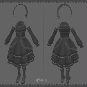 『FLGothicLolita』アバター追加衣装 缩略图 2