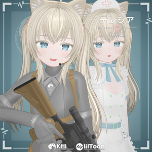 オリジナル3Dモデル『テレシア -Teresia-』