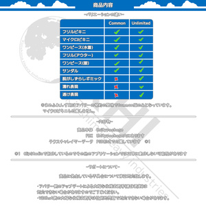 脱げる濡れる透ける『SwimsuitCollectionVol.1』アバター追加衣装　Unlimited版 缩略图 13