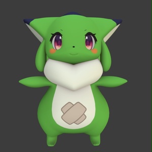 【アバター】ホイップ【VRChat想定】