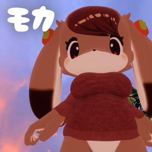 【3Dアバター】モカ【VRC想定】