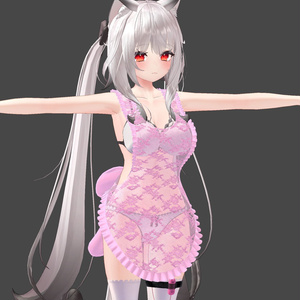 【複数アバター対応】ズラせるけど健全なエプロン -slide apron- 【MA対応】 缩略图 48