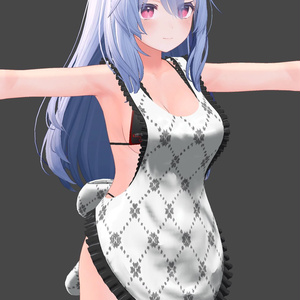【複数アバター対応】ズラせるけど健全なエプロン -slide apron- 【MA対応】 缩略图 56