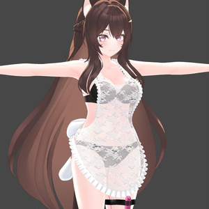 【複数アバター対応】ズラせるけど健全なエプロン -slide apron- 【MA対応】 缩略图 47