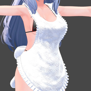 【複数アバター対応】ズラせるけど健全なエプロン -slide apron- 【MA対応】 缩略图 53
