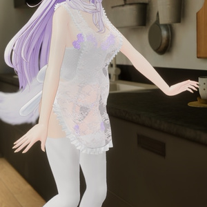 【複数アバター対応】ズラせるけど健全なエプロン -slide apron- 【MA対応】 缩略图 19