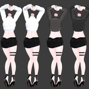 【７アバター対応】イキ抜きに妊った下乳が魅える服 ~Iki-Nuki Wear Vol.1~【CG集ではありません】 缩略图 18