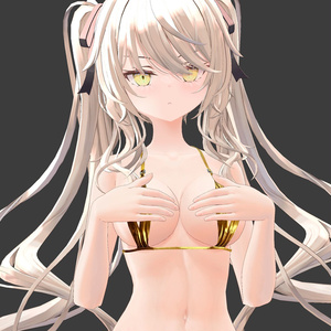 【5アバター対応】SLIT BIKINI【合法脱衣の夏】 缩略图 29