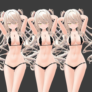 【5アバター対応】SLIT BIKINI【合法脱衣の夏】 缩略图 30