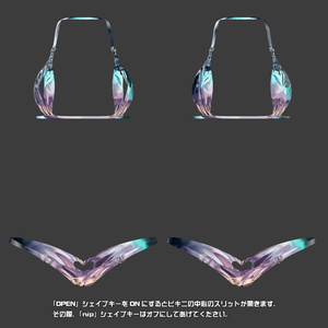【5アバター対応】SLIT BIKINI【合法脱衣の夏】 缩略图 10