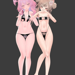【3アバター対応】フレンドにぶん投げるビキニセット【息抜き制作】 缩略图 8