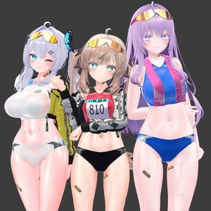 【10アバター対応】🏃Rikusepa👟陸上競技風ユニフォーム【健全】 缩略图 46