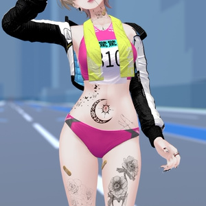 【10アバター対応】🏃Rikusepa👟陸上競技風ユニフォーム【健全】 缩略图 28