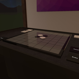VRChat Udon riverside set