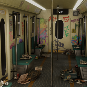 電車　車内