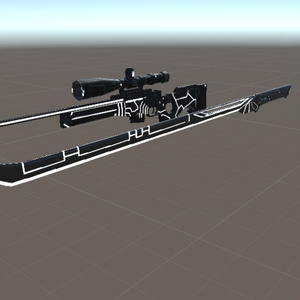 サイバーパンク風　武器 缩略图 2