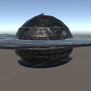 エルデンリング頭装備 3Dモデル1　(Elden Ring Headgear 3D Model 1） 缩略图 4