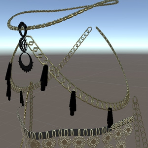 ベール　3Dモデル 缩略图 3