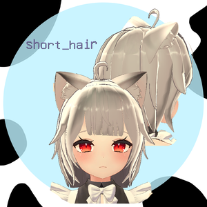 short_hair for maya&rindo  -dynamic bone 設定済み-