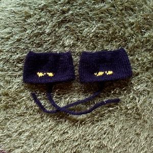 ｼﾞｰっと見つめるねこちゃん帽子(10cm)