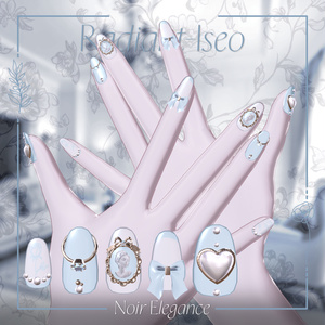【Noir Elegance nail】ノワール エレガンスネイル13アバター対応Radiant-iseo 缩略图 9