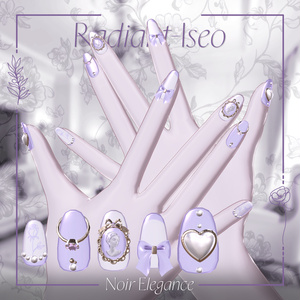 【Noir Elegance nail】ノワール エレガンスネイル13アバター対応Radiant-iseo 缩略图 8