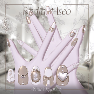 【Noir Elegance nail】ノワール エレガンスネイル13アバター対応Radiant-iseo 缩略图 7