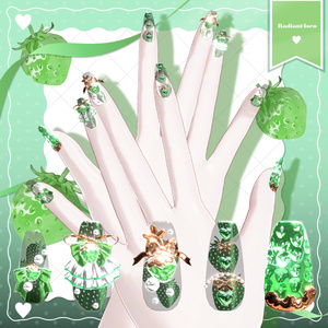 【🍓sweet strawberry Nail🍓】スイートストロベリーネイル　17アバター対応Radiant-iseo 缩略图 10