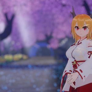 オリジナル３Dモデル　龍巫女「みのり」 缩略图 6