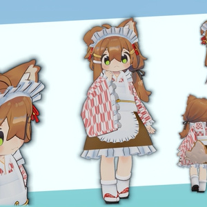 まめひなた用和メイド服 缩略图 2