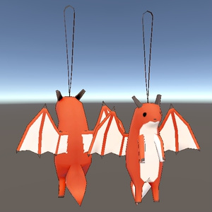 ローポリどらごんakyoアクセサリ