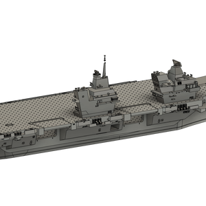 1/700 イギリス海軍 クイーン・エリザベス級航空母艦 レジン製セット-