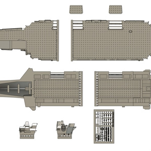 1/700 HSwMS Halland-class / スウェーデン海軍 ハッランド級駆逐艦