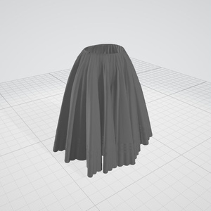 3d  スカート