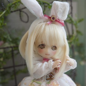 ぬいぐるみ 10cm ぬい服 ピンク メイド服 - jina's closet 𓂃