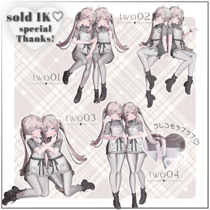 ꗯ̤̮  50種類  *｡ / pose set [SOLD 1K♡memorial SpecialThanks!] 缩略图 9