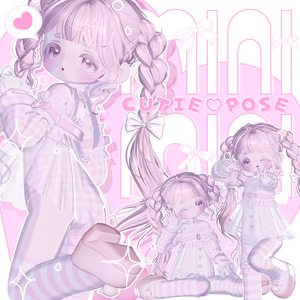 ₊˚ ᰔ 30種類  ࣭ ⊹ mini mini cutie♡pose