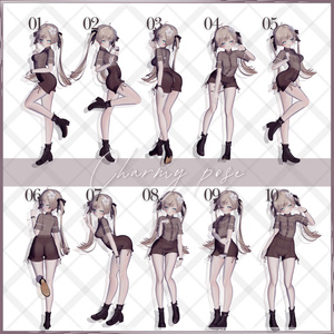 . ꔫ 40種類 +@ ⌇ Charmy pose .+ 缩略图 2