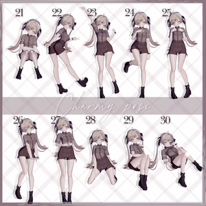 . ꔫ 40種類 +@ ⌇ Charmy pose .+ 缩略图 4