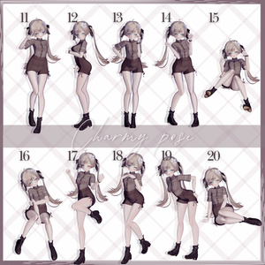 . ꔫ 40種類 +@ ⌇ Charmy pose .+ 缩略图 3