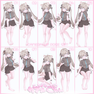40種類 pose🎀.+ こっち向いて♡かわいこちゃん « GAZING UP at You! » 缩略图 2