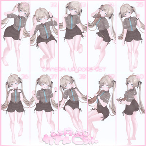 40種類 pose🎀.+ こっち向いて♡かわいこちゃん « GAZING UP at You! » 缩略图 5