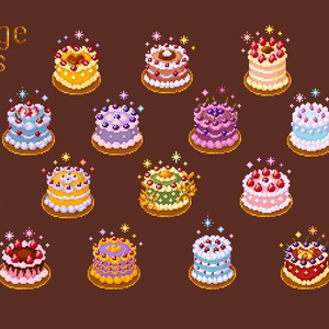 Vintage cakes