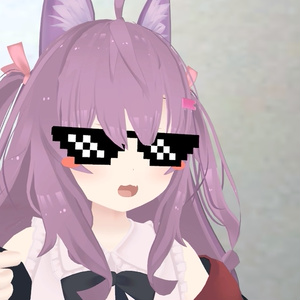 【無料】【VRChat想定】ドットサングラス