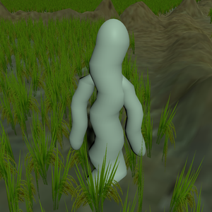 【無料】【VRChat想定】怪異：くねくね