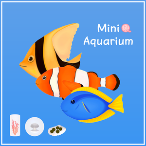 [VRChat|Udon] ミニ水族館 | Mini Aquarium