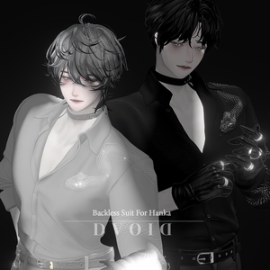 「斑霞対応」Backless Suit & Hair