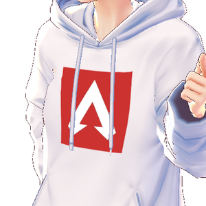 VroidStudio　馬の蹄を意識した絵　パーカー