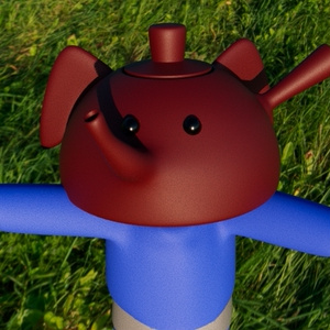 【無料VRchatアバター】お茶小僧